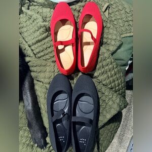 a new day Red and Black Women's Flats